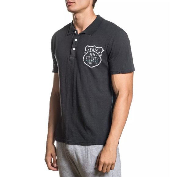 AMERICAN FIGHTER Men's Polo S/S BALTIMORE Premium - Picture 7 of 8